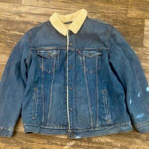 MEN’S LEVIS SHERPA TRUCKER JACKET